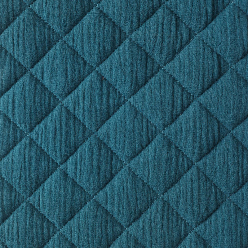 Quilted Double Gauze Peacock